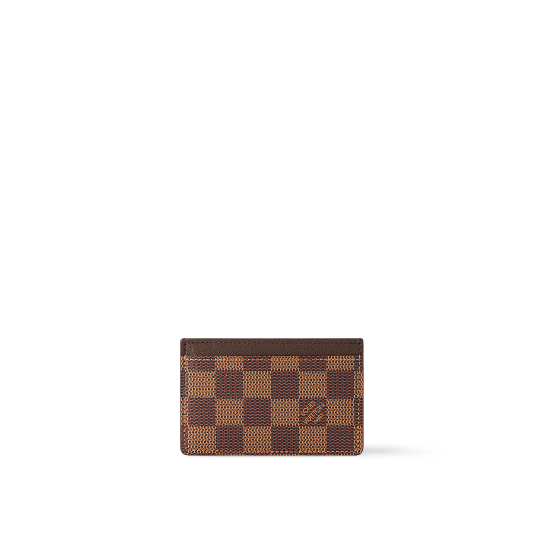 【Mori】Louis Vuitton カード・ホルダー Card Holder Damier Ebene - Women - Small Leather Goods | LOUIS